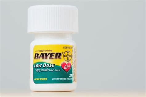 Bottle Of Bayer Low Dose Aspirin Stock Photo - Download Image Now - iStock