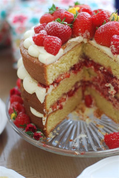 Grandy S Naked Cake Afternoon Crumbs