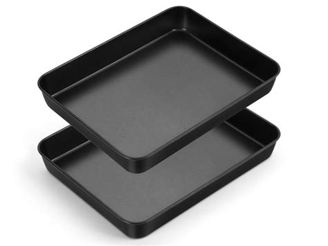 Haware Oven Tray Non Stick Stainless Steel Baking Sheet Pan Set Of