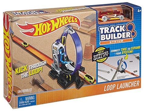 Hot Wheels Track Builder Loop Launcher Playset
