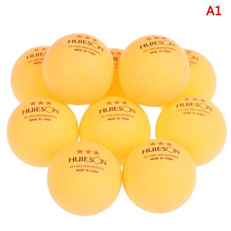 10Pcs Table Tennis Ball 40 Mm Diameter 2 8G 3 Star ABS Plastic Ping