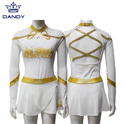 Buy Wholesale China Dandy Custom Performance Cheerleading Uniforms Hot