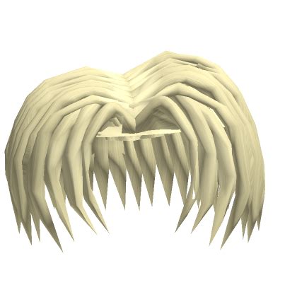 Parted Blonde Hair Roblox