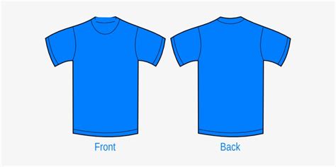 Light Blue Clipart Tshirt - Plain Blue T Shirt Template Transparent PNG - 600x329 - Free ...