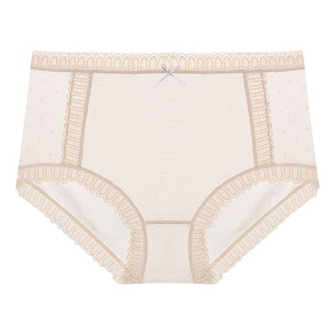 Yihwei Female Short Plus Size Lingerie Women Mesh Lace Hollow Panties