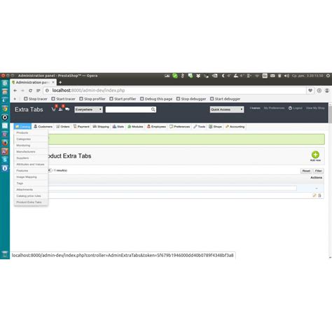 Extra Tabs - PrestaShop Addons