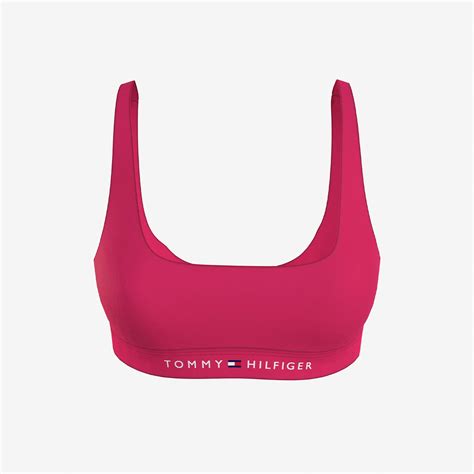 Tommy Hilfiger Kadın Pembe Bikini Üstü KADIN Mayo Bikini SuperStep