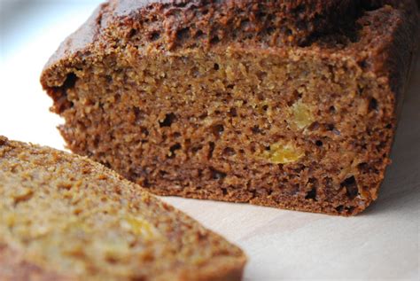 Gezond Ontbijt Bananenbrood Met Appel En Abrikoos Mysig