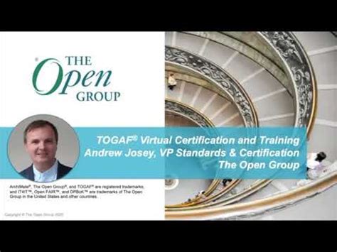TOGAF® Virtual Certification and Training - YouTube