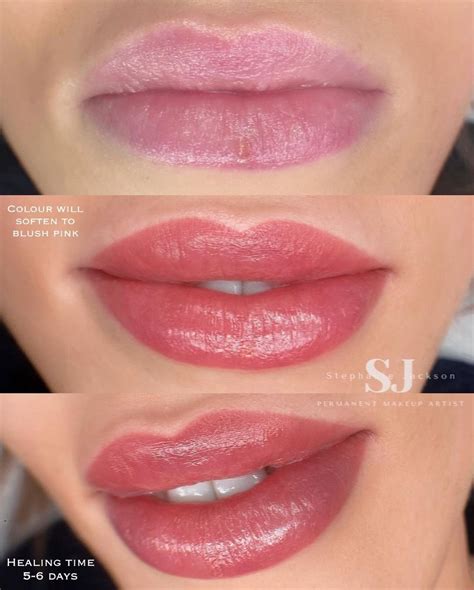 Lip Blush Benefits Aftercare Healing Stages Before And After