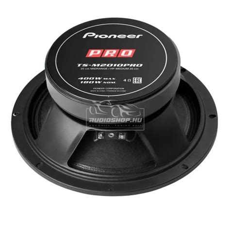 Pioneer TS-M2010PRO 20 cm-es PA kick hangszóró 180 / 400W, 4 ohm ...