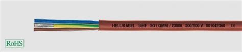 23059 HELUKABEL Wärmebeständige Leitung SiHF 4G35 mm² Rotbraun