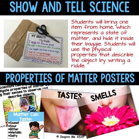 States Of Matter Inspire Me Asap States Of Matter Matter Science