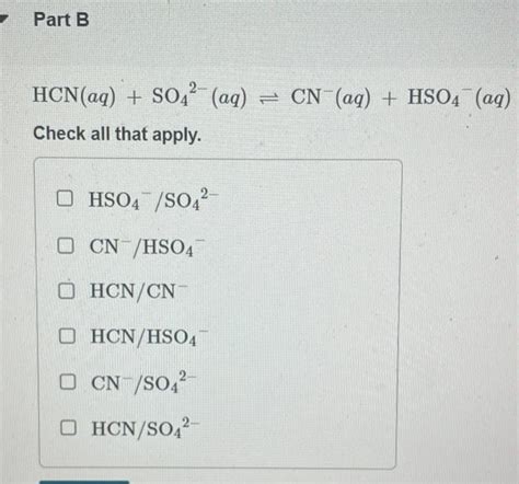 Solved Identify The Bronsted Lowry Acid Base Pairs In Each