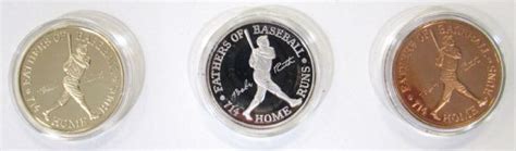 Lot Detail Babe Ruth Collector Coins Bronze Troy Silver 24K Gold Plated