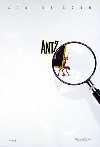 Amazon ANTZ 1998 Original Authentic Movie Poster 27x40 Dbl