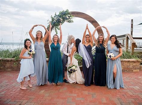 A Beachy Same Sex Jewish Wedding At Harbour House Oceanfront Venue