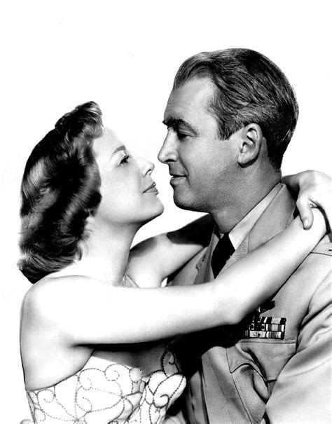 Jimmy Stewart And June Allyson For Strategic Air Command 1955