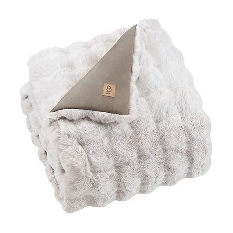 Ugg Ridgeline Throw Blanket In Oatmeal Bed Design Simple Bed Designs