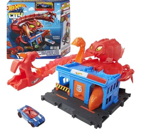 Pista Hot Wheels City Ataque Do Escorpi O Mattel Hdr Parcelamento Sem Juros