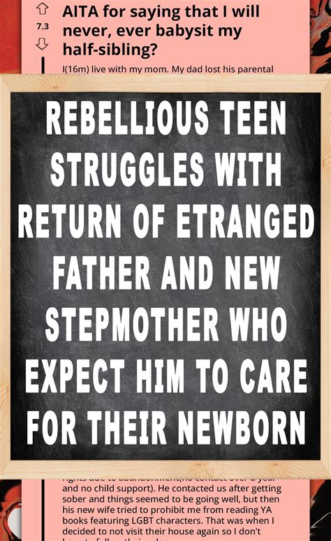 Rebellious teen struggles with return of estranged father and new