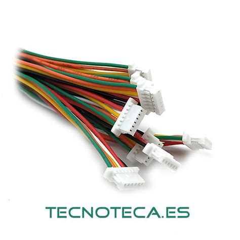 Cable Con Conector JST SH Hembra 1mm 6 Pines Tecnoteca