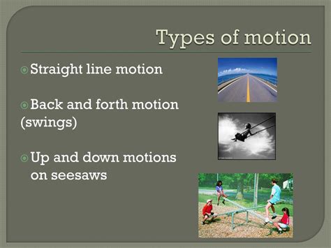 What Are Types Of Motion