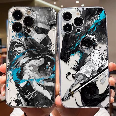 Cartoon Jujutsu Kaisen Gojo Satoru Itadori Yuji Casing For Infinix Hot Pro I I