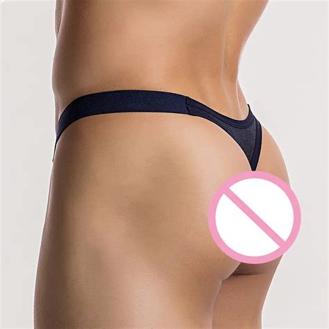 Underwear Men S T Back G String Briefs Sexy Breathable Thong Erotic Lingerie Tangas Underpants