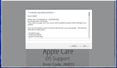 Удалить Your Mac Has Been Blocked предупреждения Инструкция СПАЙВАРЕ ру