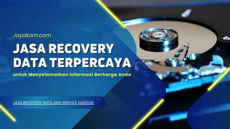 Jayakom Jasa Recovery Data Harddisk Terbaik Di Indonesia Tribunbanten