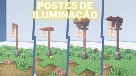 Como Fazer Postes de Iluminação no Minecraft Dicas de Construção