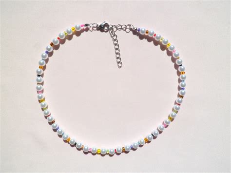 Rainbow Pearl Necklace – LaLisa