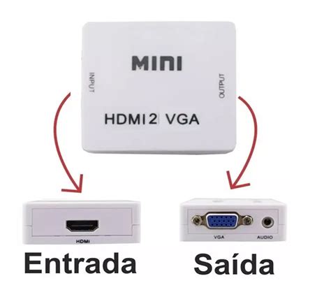 Conversor Hdmi Para Vga Eletronicaklein