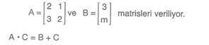 S N F Matematik Matrisler Ve Determinantlar Testleri