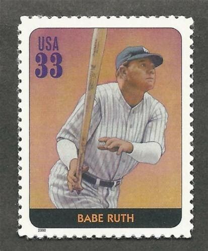 History Through Philately National Babe Ruth Day U S