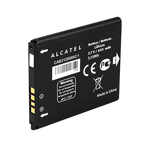 CAB3120000C1 battery, batteries pack for li-ion ALCATEL CAB3120000C1 ...