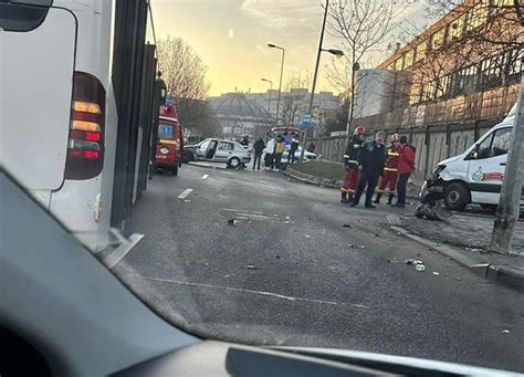 Foto Accident Rutier Pe Strada Doamna Ghica Din Bucure Ti Info