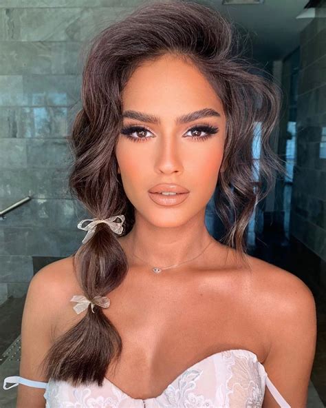 Fresh And Natural Nude Wedding Makeup Ideas Melody Jacob