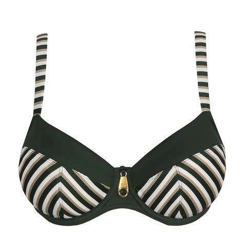 PrimaDonna Swim LA CONCHA Malachite Full Cup Bikini Top PrimaDonna Europe
