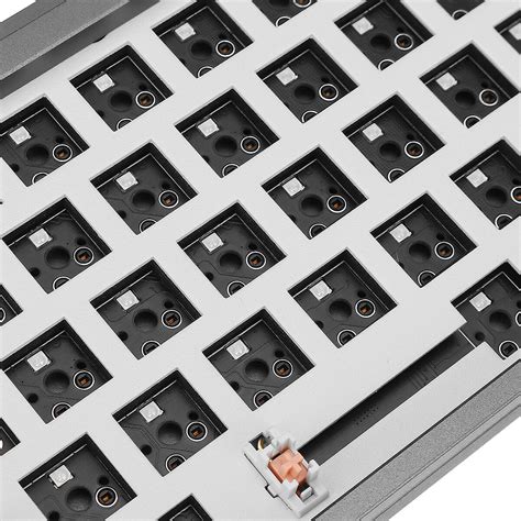 Layout Keyboard Kit Hot Swappable Nkro Rgb Backlight Type C Wired Pcb Mounting Plate Cnc