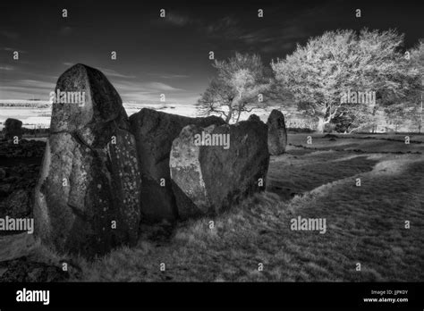 Loanhead Of Daviot Stone Circle In Aberdeenshire Stock Photo Alamy