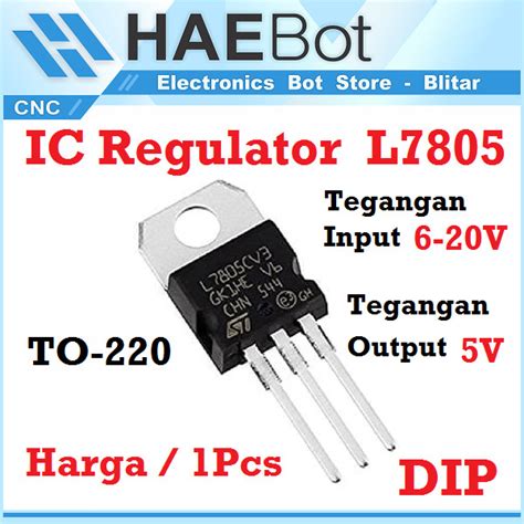 jual haebot ic regulator tegangan voltage   lm  dip