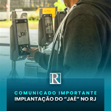 Como Funciona O Jaé - Implantação do “Jaé” no Rio De Janeiro - Rodrigues Assessoria em ...