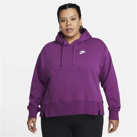 Nike Sportswear Club Fleece Oversized Hoodie (plus in Purple | Lyst