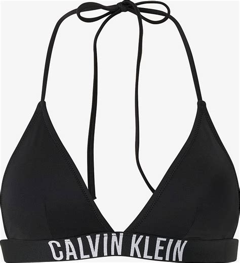 Calvin Klein Intense Power Triangle Bikini Top Black Price