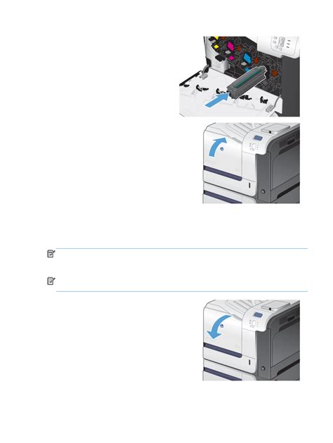 更換碳粉匣 Hp Laserjet Enterprise 500 Color Printer M551 Series