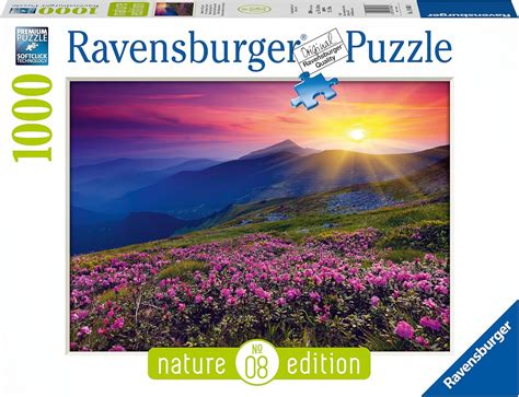 Ravensburger Puzzle Puzzle 1000 Pezzi Montagna All Alba Puzzle Per