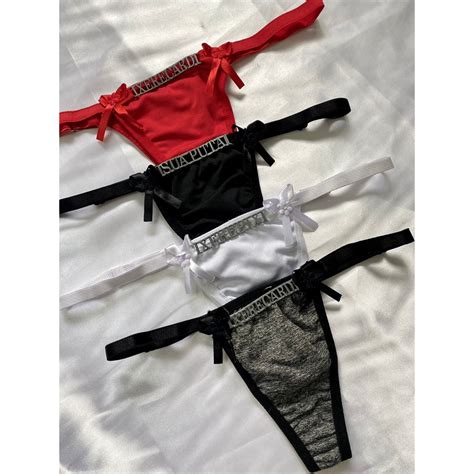 Kit Calcinhas Ousadas Linha Noite Atacado Lingerie Frase Shopee Brasil