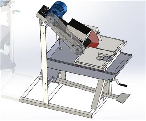 圆锯切割机3d模型下载三维模型solidworks模型 制造云 产品模型